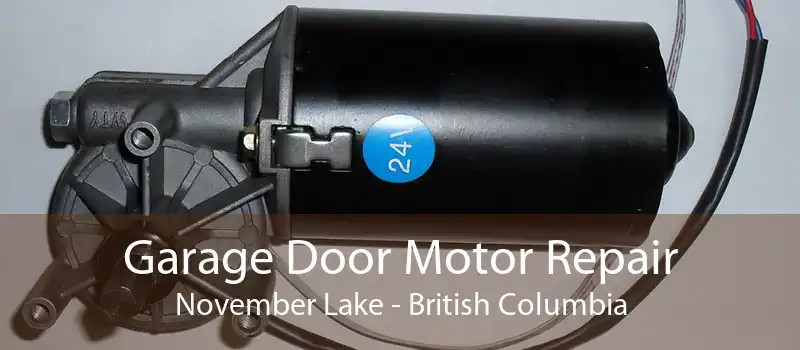 Garage Door Motor Repair November Lake - British Columbia