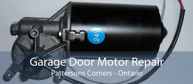 Garage Door Motor Repair Pattersons Corners - Ontario