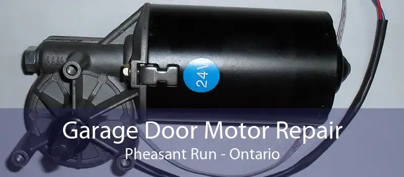 Garage Door Motor Repair Pheasant Run - Ontario