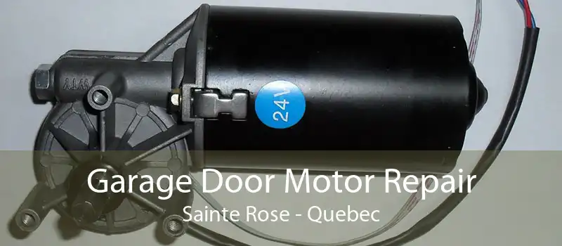 Garage Door Motor Repair Sainte Rose - Quebec