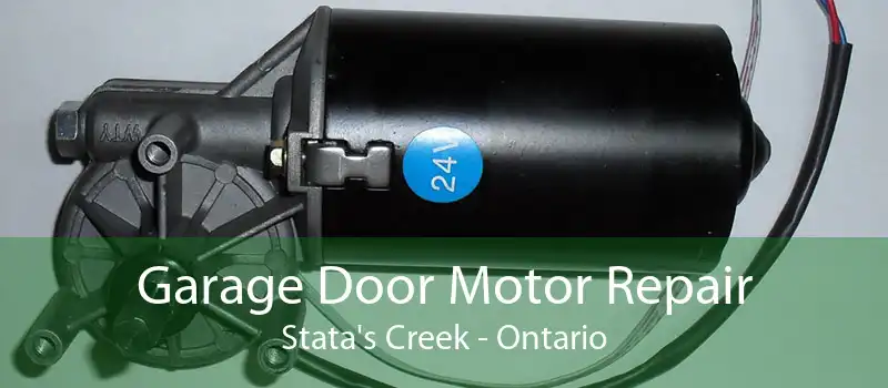 Garage Door Motor Repair Stata's Creek - Ontario