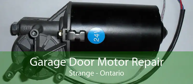 Garage Door Motor Repair Strange - Ontario