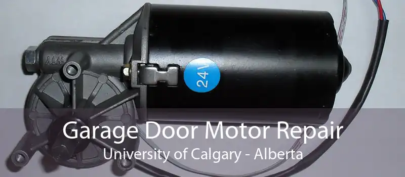 Garage Door Motor Repair University of Calgary - Alberta