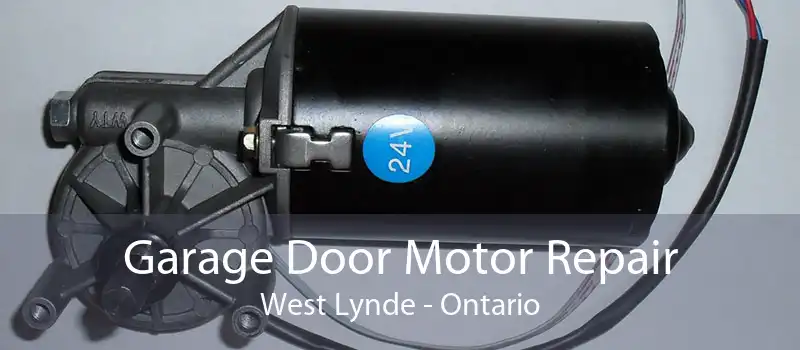 Garage Door Motor Repair West Lynde - Ontario