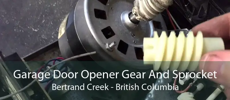 Garage Door Opener Gear And Sprocket Bertrand Creek - British Columbia