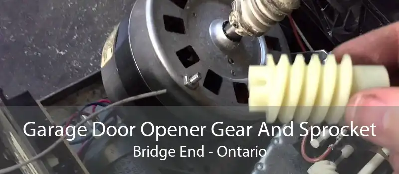 Garage Door Opener Gear And Sprocket Bridge End - Ontario