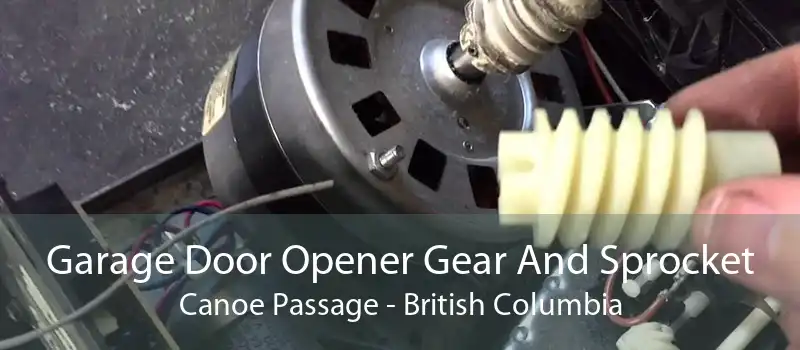 Garage Door Opener Gear And Sprocket Canoe Passage - British Columbia