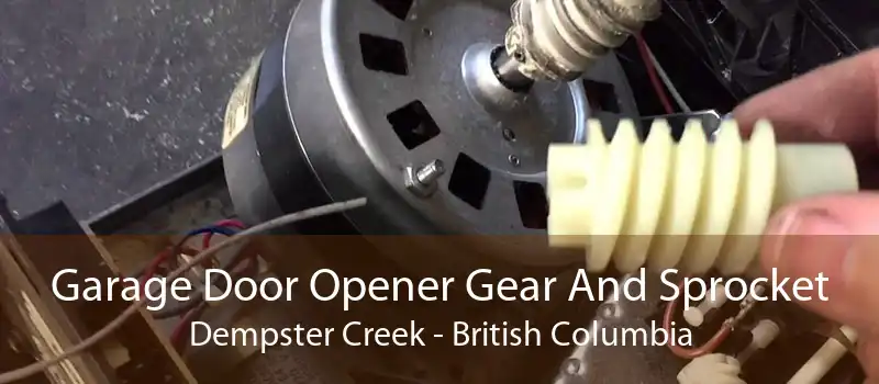 Garage Door Opener Gear And Sprocket Dempster Creek - British Columbia