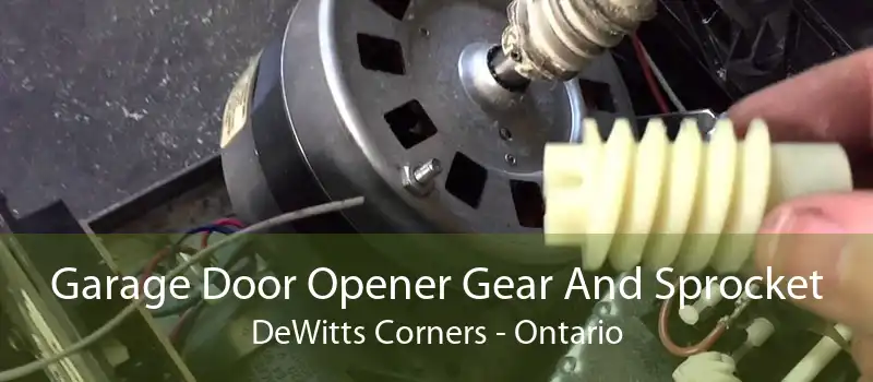 Garage Door Opener Gear And Sprocket DeWitts Corners - Ontario