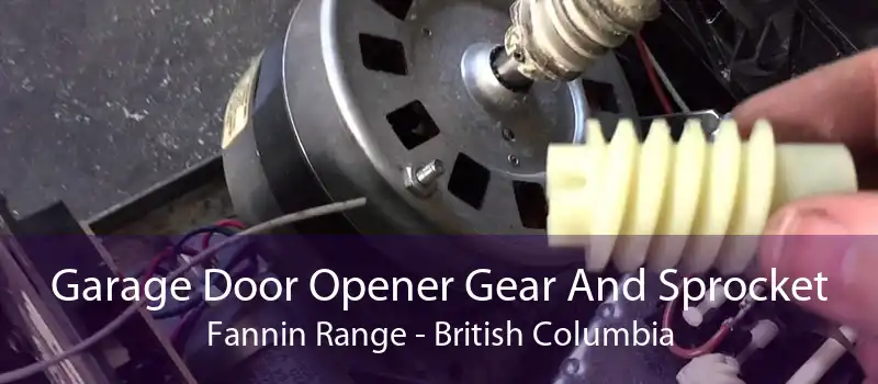 Garage Door Opener Gear And Sprocket Fannin Range - British Columbia
