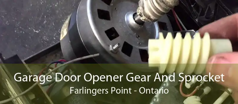 Garage Door Opener Gear And Sprocket Farlingers Point - Ontario