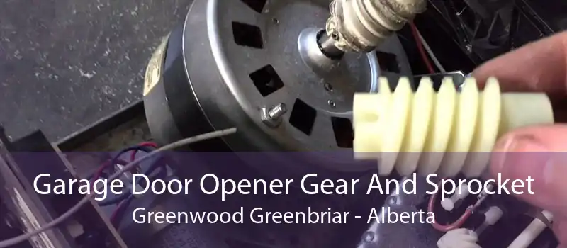 Garage Door Opener Gear And Sprocket Greenwood Greenbriar - Alberta