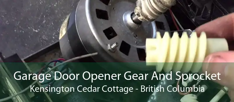 Garage Door Opener Gear And Sprocket Kensington Cedar Cottage - British Columbia