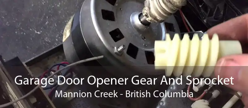 Garage Door Opener Gear And Sprocket Mannion Creek - British Columbia