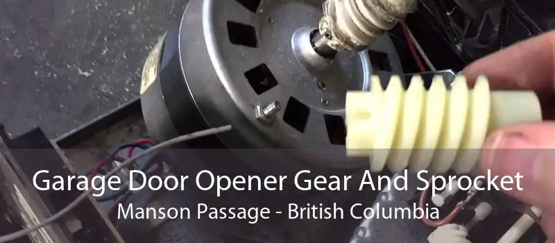 Garage Door Opener Gear And Sprocket Manson Passage - British Columbia