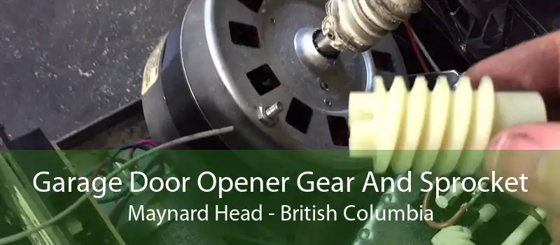 Garage Door Opener Gear And Sprocket Maynard Head - British Columbia