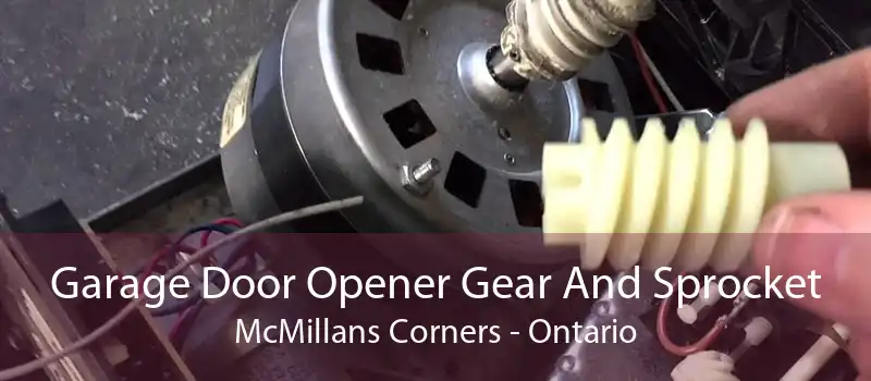 Garage Door Opener Gear And Sprocket McMillans Corners - Ontario
