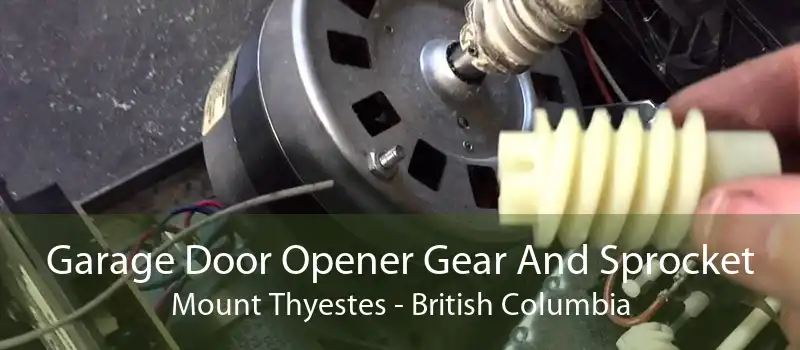Garage Door Opener Gear And Sprocket Mount Thyestes - British Columbia