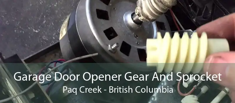 Garage Door Opener Gear And Sprocket Paq Creek - British Columbia