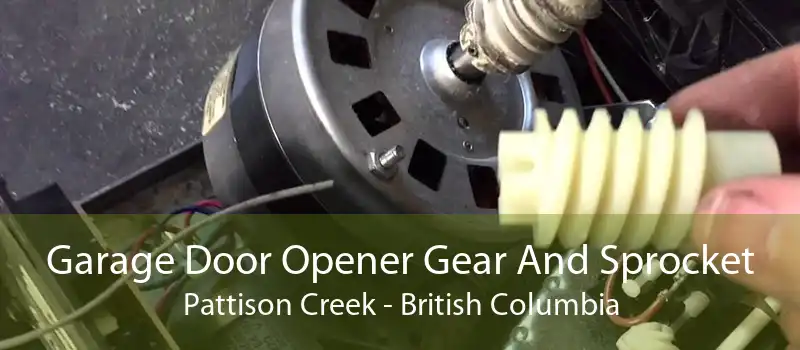 Garage Door Opener Gear And Sprocket Pattison Creek - British Columbia