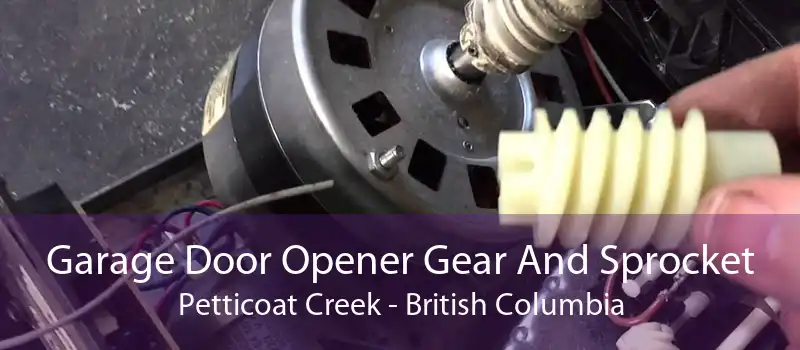 Garage Door Opener Gear And Sprocket Petticoat Creek - British Columbia