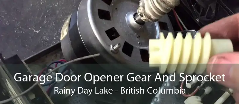 Garage Door Opener Gear And Sprocket Rainy Day Lake - British Columbia