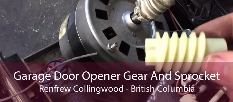 Garage Door Opener Gear And Sprocket Renfrew Collingwood - British Columbia
