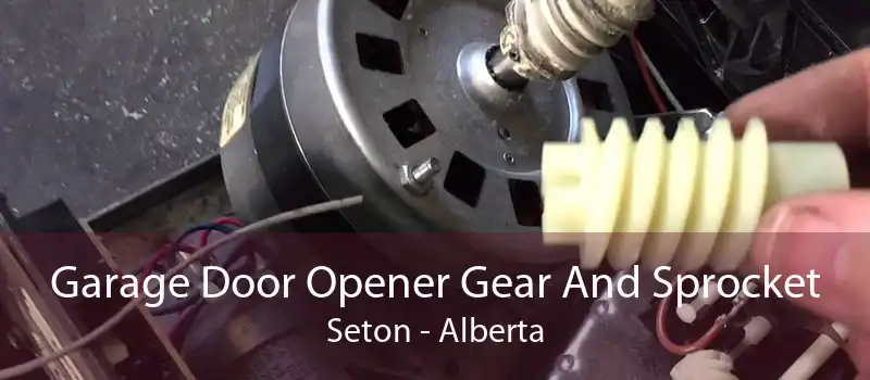 Garage Door Opener Gear And Sprocket Seton - Alberta