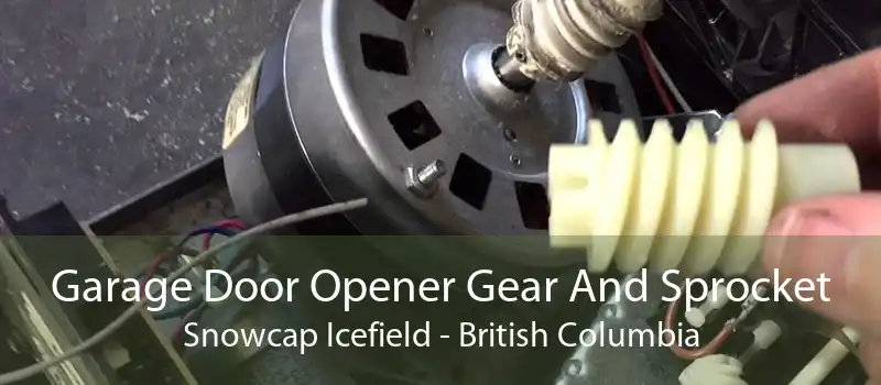 Garage Door Opener Gear And Sprocket Snowcap Icefield - British Columbia