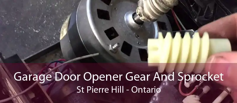 Garage Door Opener Gear And Sprocket St Pierre Hill - Ontario