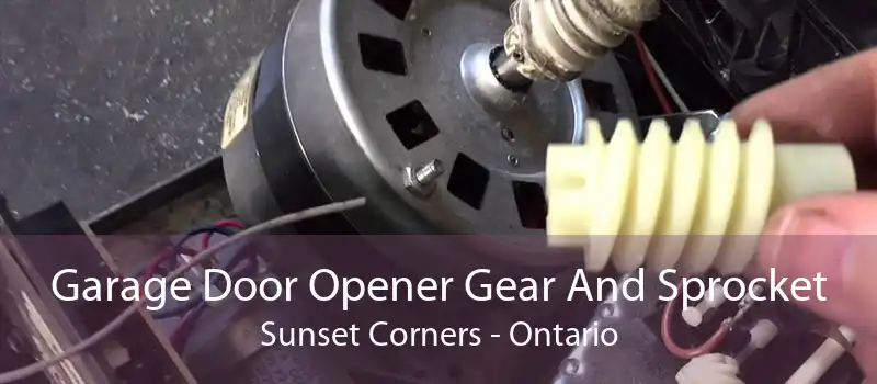 Garage Door Opener Gear And Sprocket Sunset Corners - Ontario