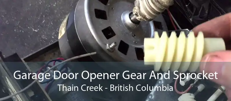 Garage Door Opener Gear And Sprocket Thain Creek - British Columbia