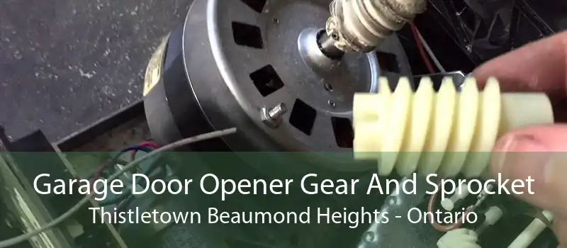 Garage Door Opener Gear And Sprocket Thistletown Beaumond Heights - Ontario