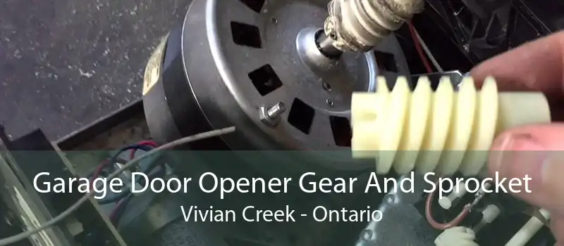 Garage Door Opener Gear And Sprocket Vivian Creek - Ontario