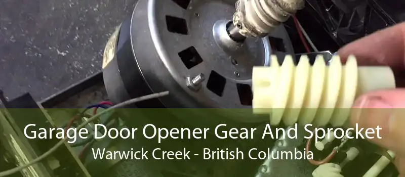 Garage Door Opener Gear And Sprocket Warwick Creek - British Columbia