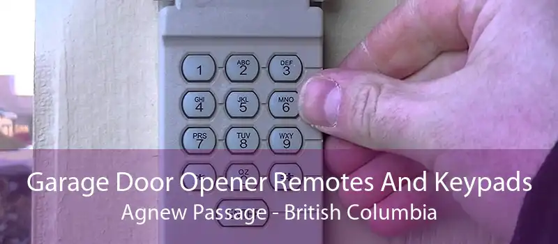 Garage Door Opener Remotes And Keypads Agnew Passage - British Columbia