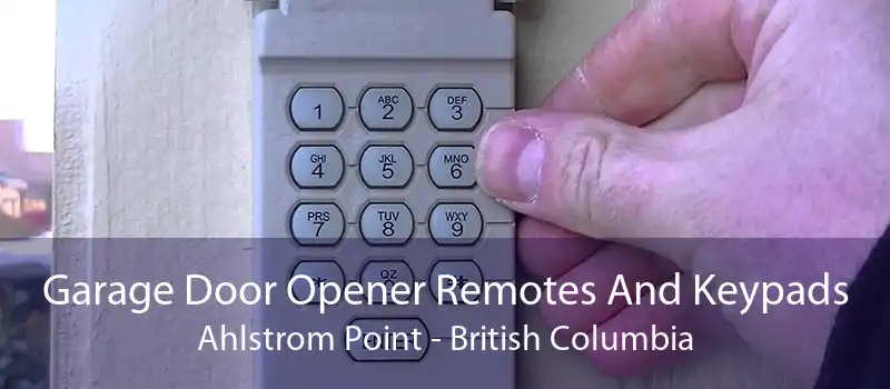 Garage Door Opener Remotes And Keypads Ahlstrom Point - British Columbia