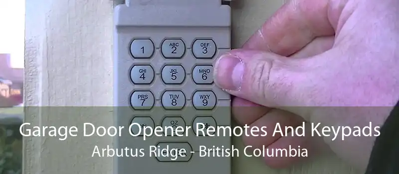 Garage Door Opener Remotes And Keypads Arbutus Ridge - British Columbia