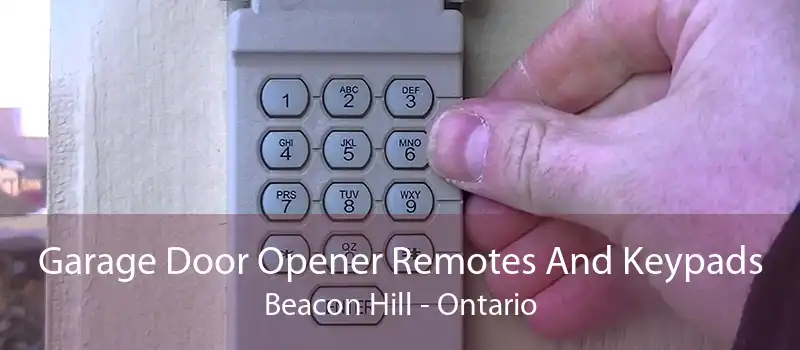 Garage Door Opener Remotes And Keypads Beacon Hill - Ontario