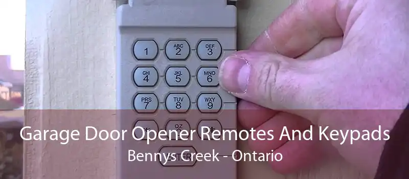 Garage Door Opener Remotes And Keypads Bennys Creek - Ontario