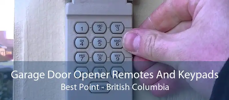 Garage Door Opener Remotes And Keypads Best Point - British Columbia
