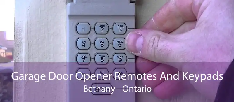Garage Door Opener Remotes And Keypads Bethany - Ontario