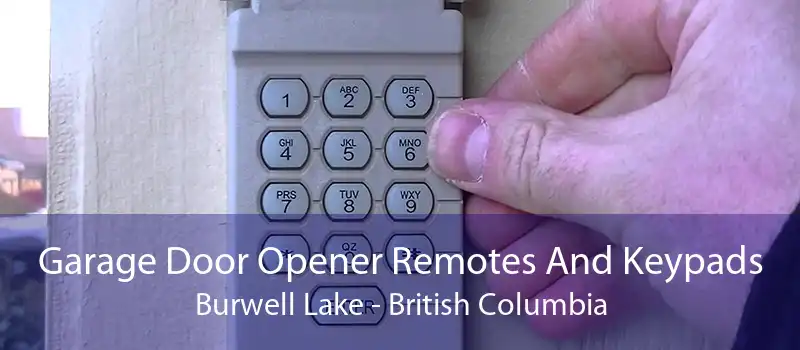 Garage Door Opener Remotes And Keypads Burwell Lake - British Columbia
