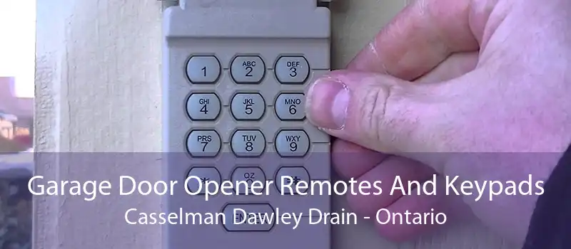 Garage Door Opener Remotes And Keypads Casselman Dawley Drain - Ontario