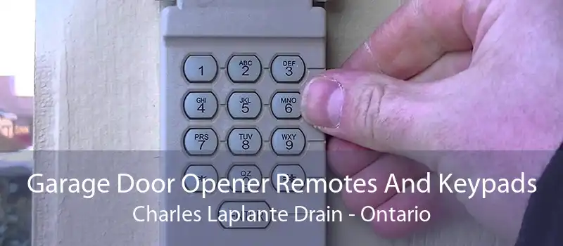 Garage Door Opener Remotes And Keypads Charles Laplante Drain - Ontario