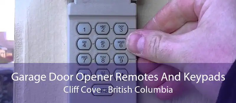Garage Door Opener Remotes And Keypads Cliff Cove - British Columbia
