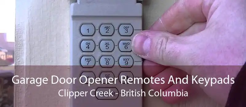 Garage Door Opener Remotes And Keypads Clipper Creek - British Columbia