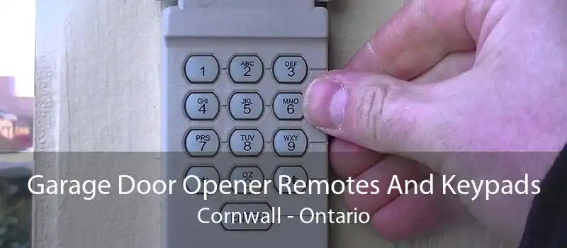 Garage Door Opener Remotes And Keypads Cornwall - Ontario