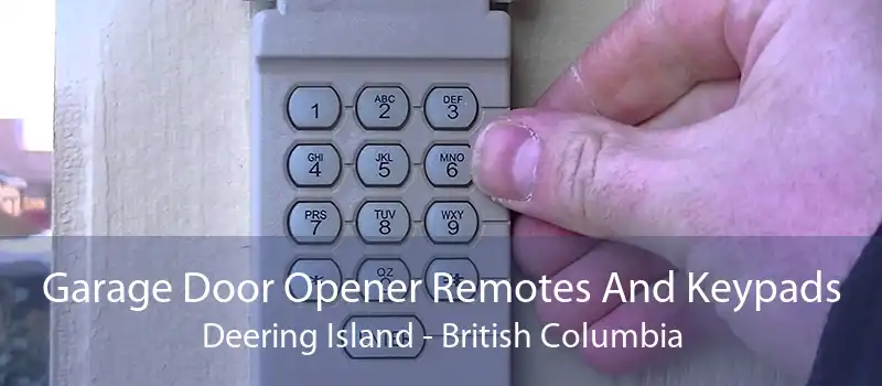 Garage Door Opener Remotes And Keypads Deering Island - British Columbia
