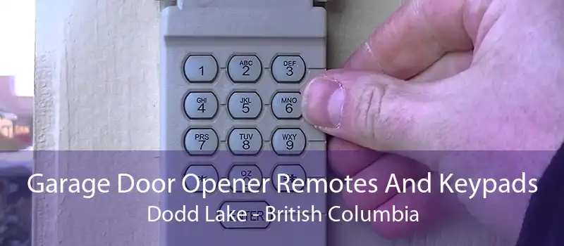 Garage Door Opener Remotes And Keypads Dodd Lake - British Columbia